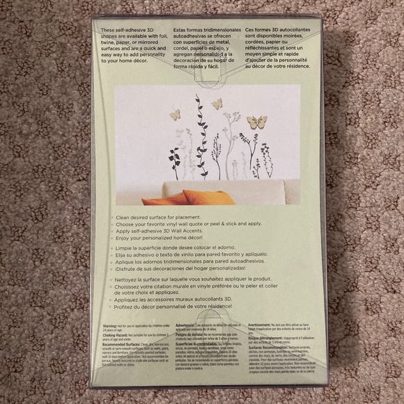 3D Butterfly Wall Decor *Brand New* - Picture 4 of 4